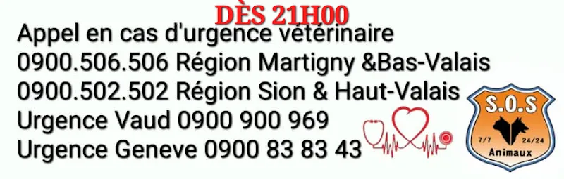 sos animaux a Sion (je ne suis pas vétérinaire) — Tierarzt in Sion, Wallis. Bewertung 4.5/5.