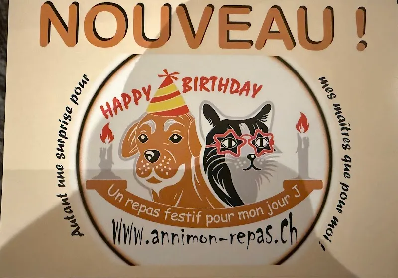Annimon-repas — Animalerie, Avry-sur-Matran, Fribourg. Foto 2