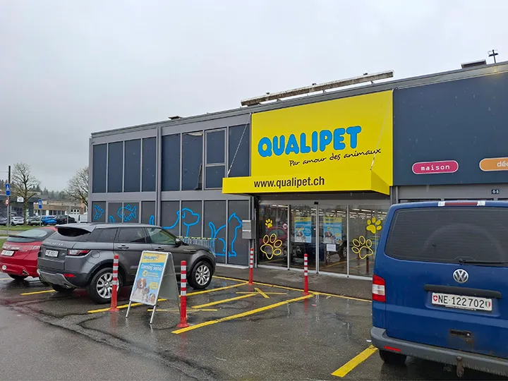QUALIPET Centre La Chaux-de-Fonds — Zoofachhandel in La Chaux-de-Fonds, Neuenburg. Bewertung 4.2/5.