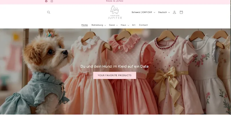 HUNDE MODE JUPITER — Zoofachhandel, Wil, St. Gallen. Foto 2