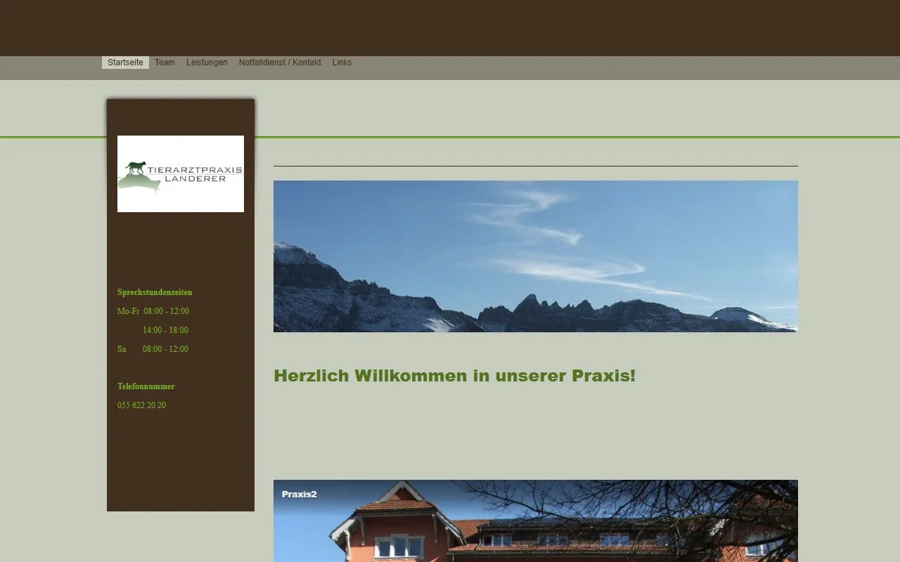 Dr. med. vet. Landerer R. und K. — Tierarzt in Näfels, Glarus. Bewertung 5.0/5.