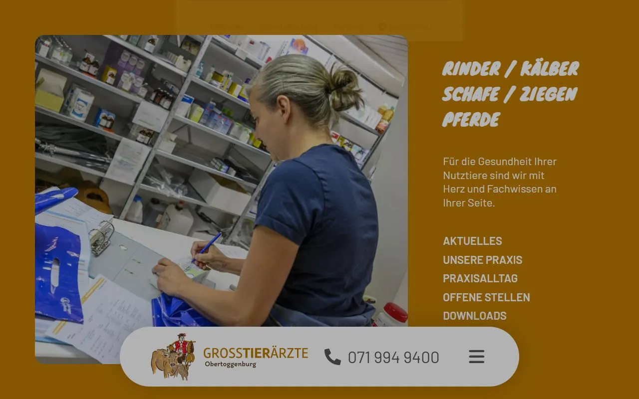 Grosstierärzte Obertoggenburg — Tierarzt in Nesslau, St. Gallen. Bewertung 4.7/5.