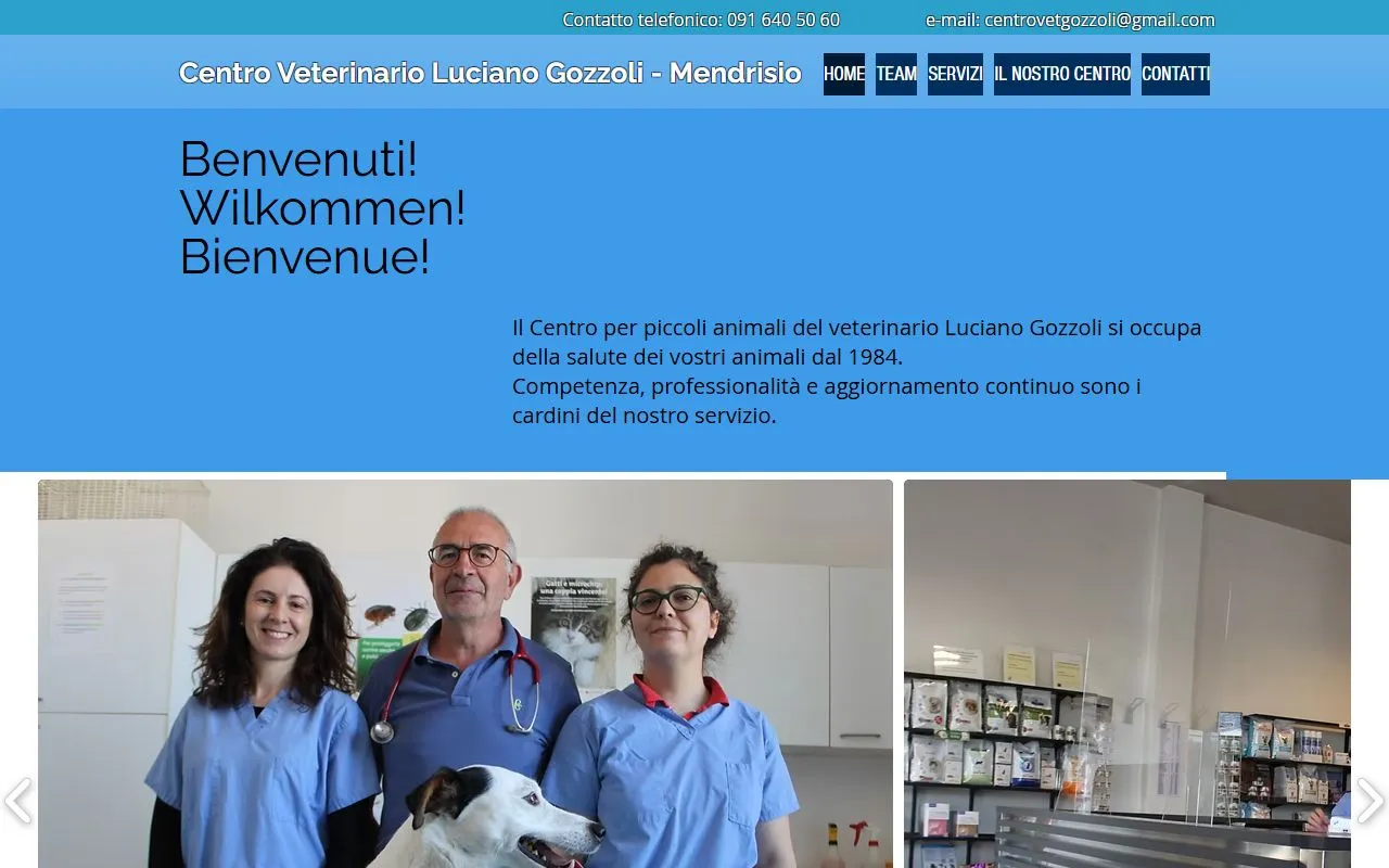 Veterinario Gozzoli Mendrisio — Tierarzt in Mendrisio, Tessin. Bewertung 4.2/5.