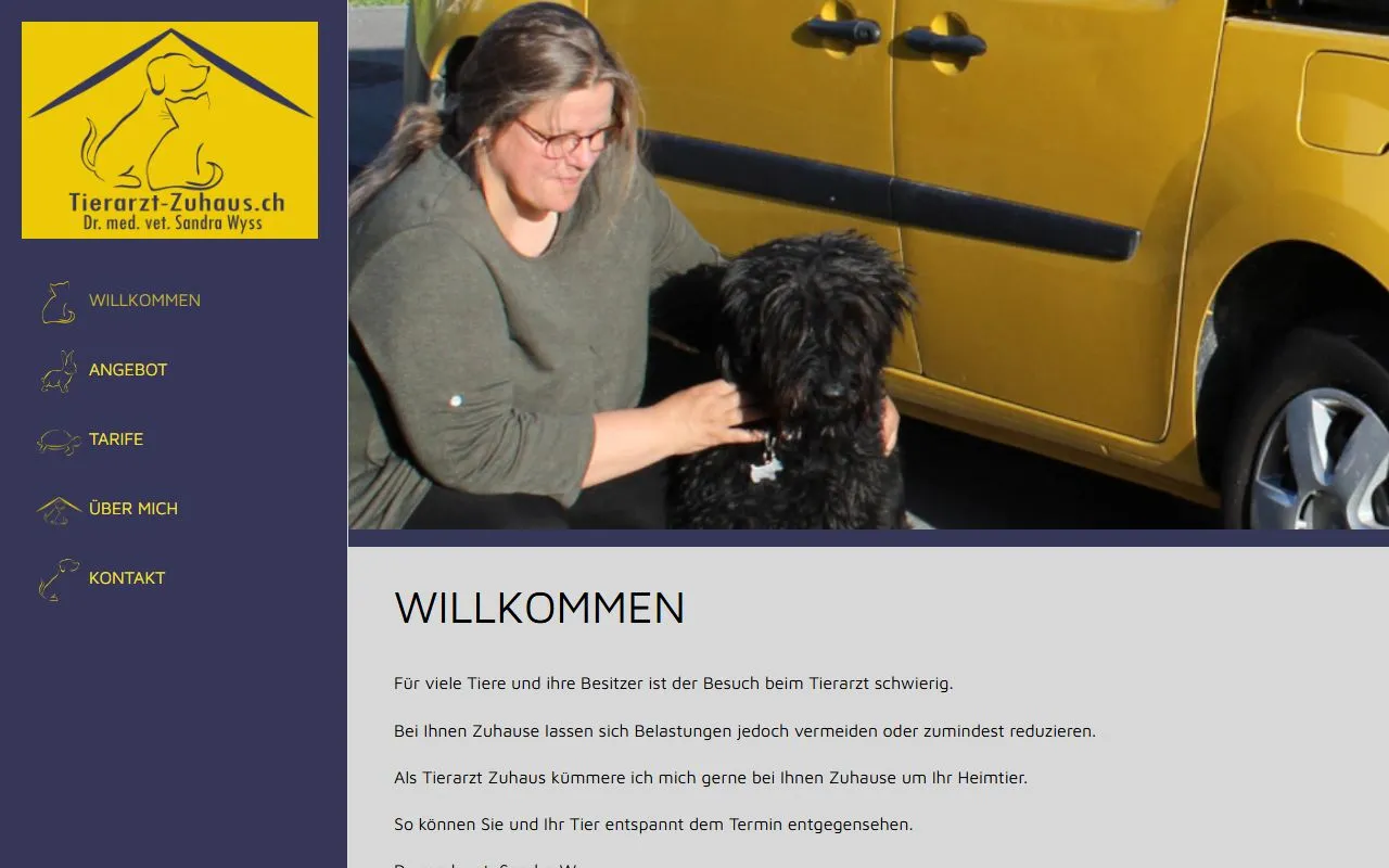 Tierarzt-Zuhaus Mobile Kleintierärztin — Tierarzt in Bürglen, Thurgau. Bewertung 5.0/5.