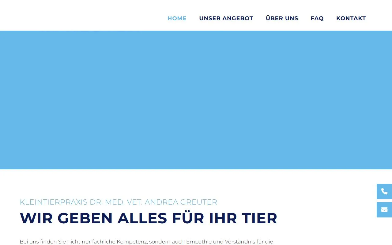 Kleintierpraxis Hynek — Tierarzt in Kloten, Zürich. Bewertung 4.2/5.