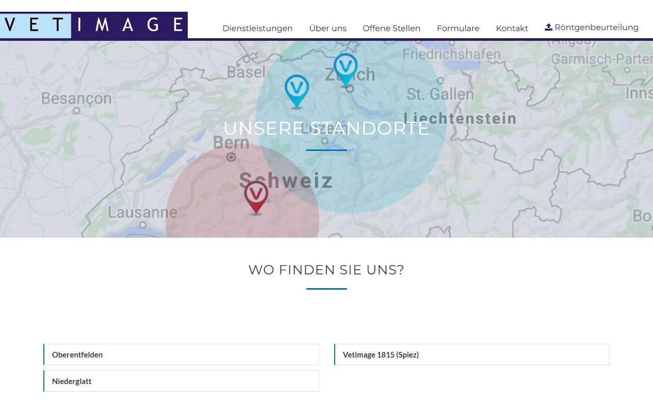 Vetimage O. Gardelle — Tierarzt in Niederglatt, Zürich. Bewertung 5.0/5.