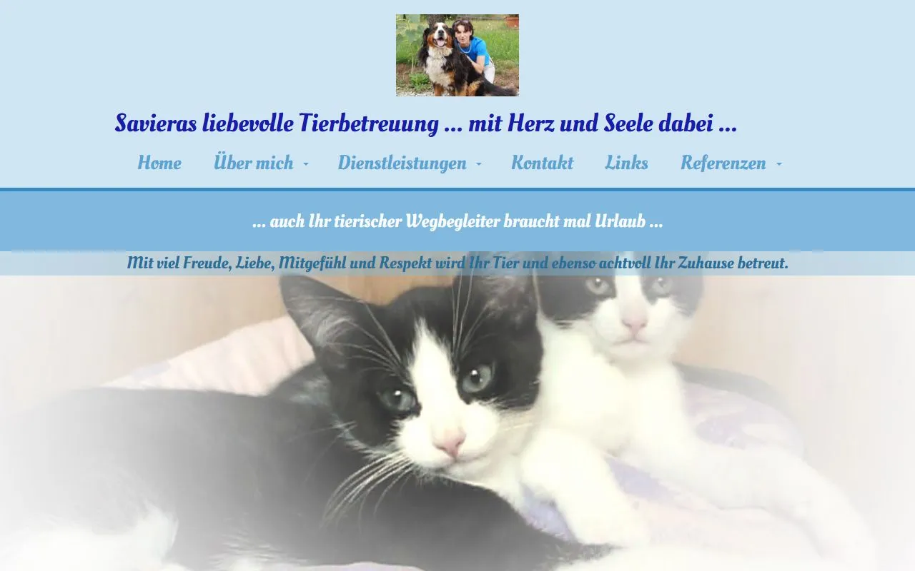 Savieras Tierbetreuung — Katzenpension in Hottwil, Aargau. Bewertung 5.0/5.