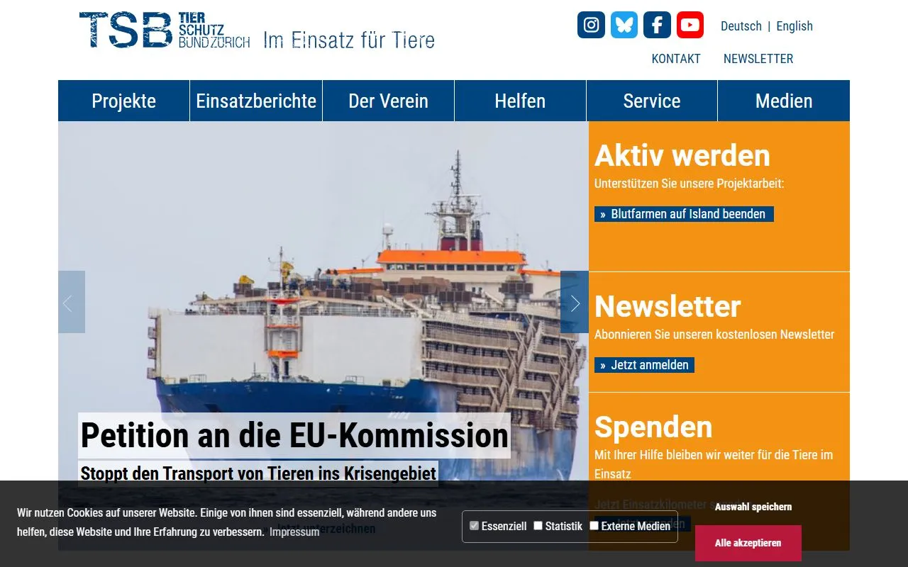 Tierschutzbund Zürich — Tierheim in Illnau, Zürich. Bewertung 4.9/5.