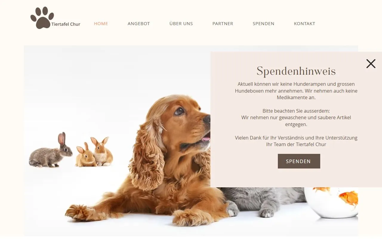 Tiertafel Chur — Zoofachhandel in Chur, Graubünden. Bewertung 5.0/5.