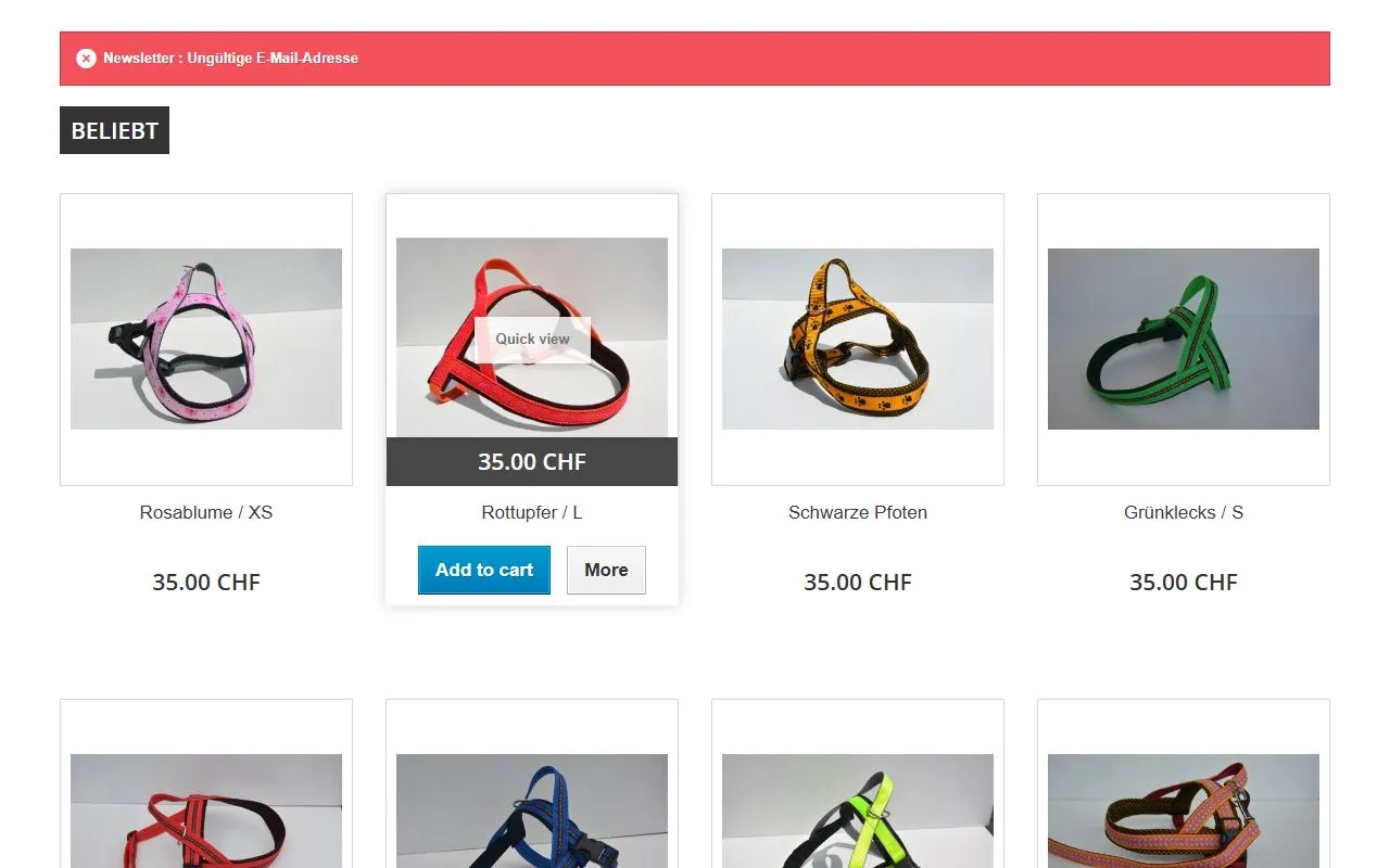 Lemmy's Hundeshop — Zoofachhandel in Grenchen, Solothurn. 