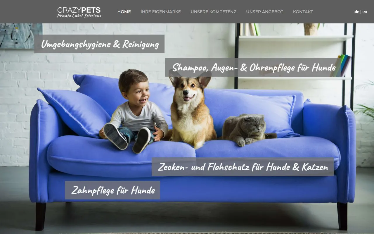 CRAZYPETS GmbH — Zoofachhandel in Wil, St. Gallen. 
