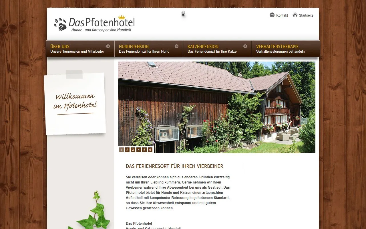 Das Pfotenhotel — Katzenpension in Hundwil, Appenzell Ausserrhoden. Bewertung 4.7/5.