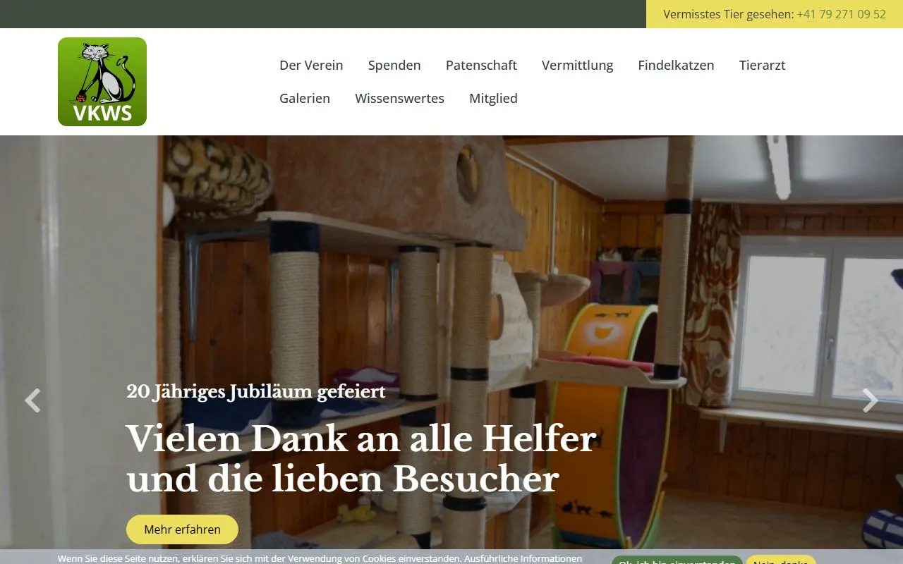 Katzenstation Buchs — Katzenpension in Buchs, St. Gallen. Bewertung 3.7/5.