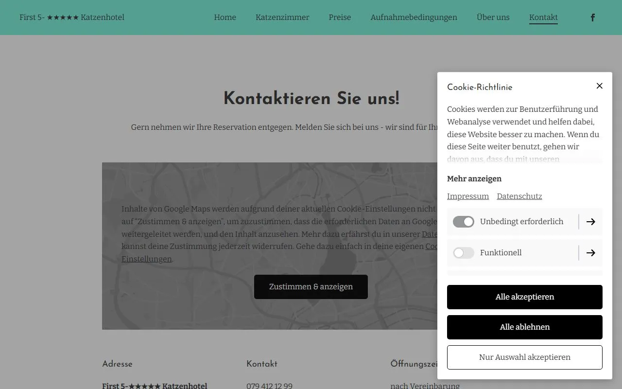 Katzenhotel — Katzenpension in Andelfingen, Zürich. Bewertung 5.0/5.