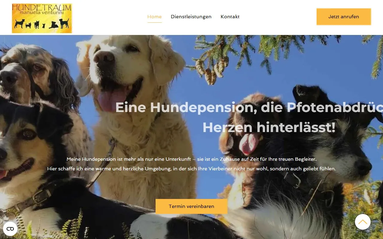 Hundetraum — Katzenpension in Weissenburg, Bern. 