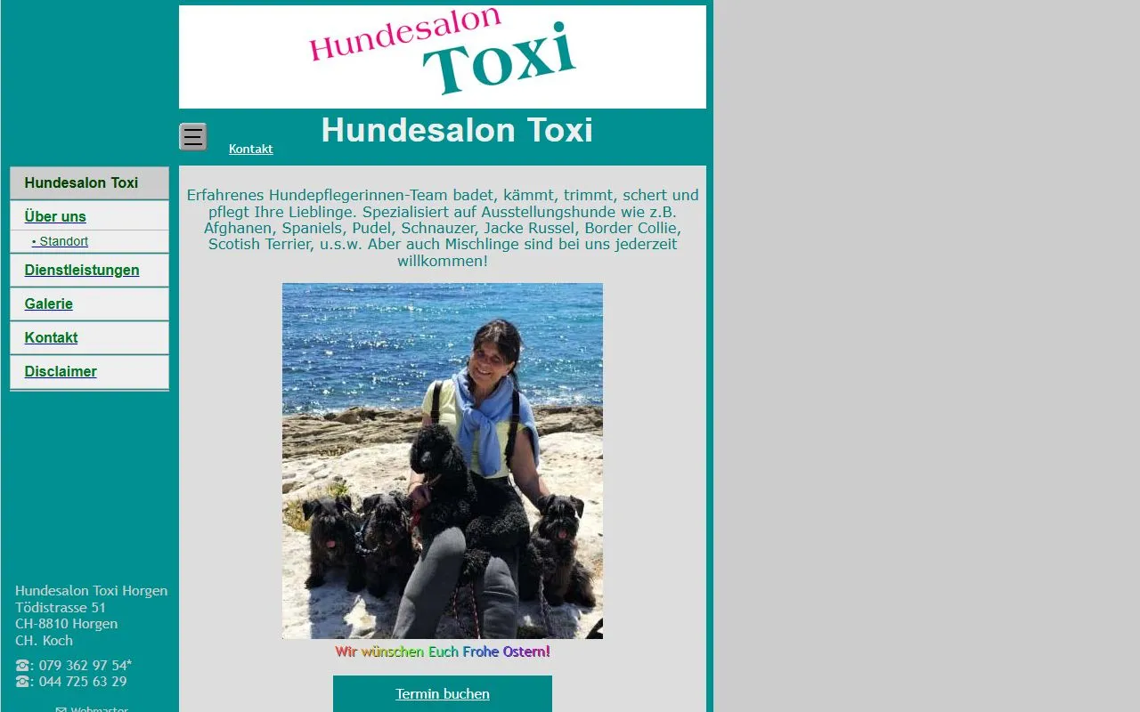 Hundesalon Toxi Horgen — Tierarzt in Horgen, Zürich. Bewertung 4.5/5.