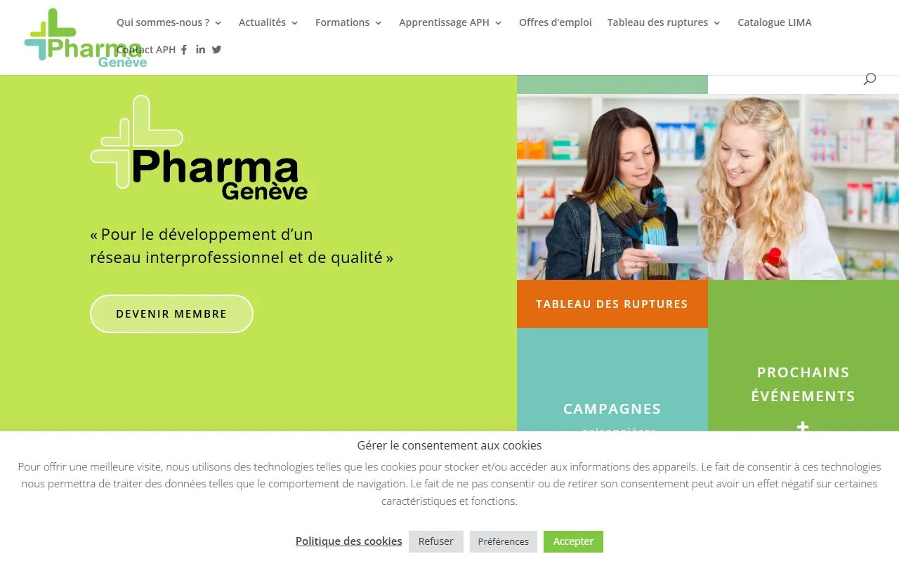 Pharmacie de la Fontenette SA — Tierarzt in Carouge, Genf. Bewertung 5.0/5.