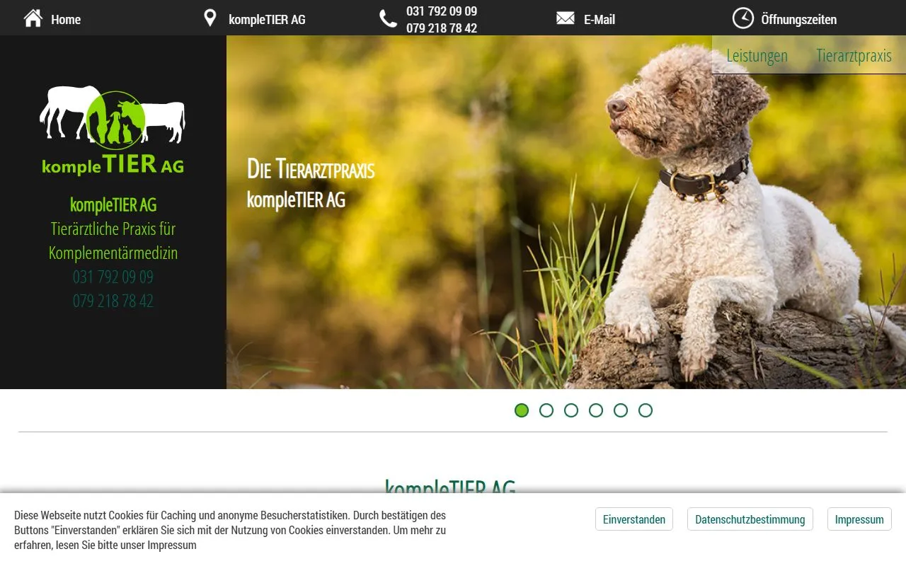 kompleTIER AG — Tierdienste in Schalunen, Bern. Bewertung 5.0/5.