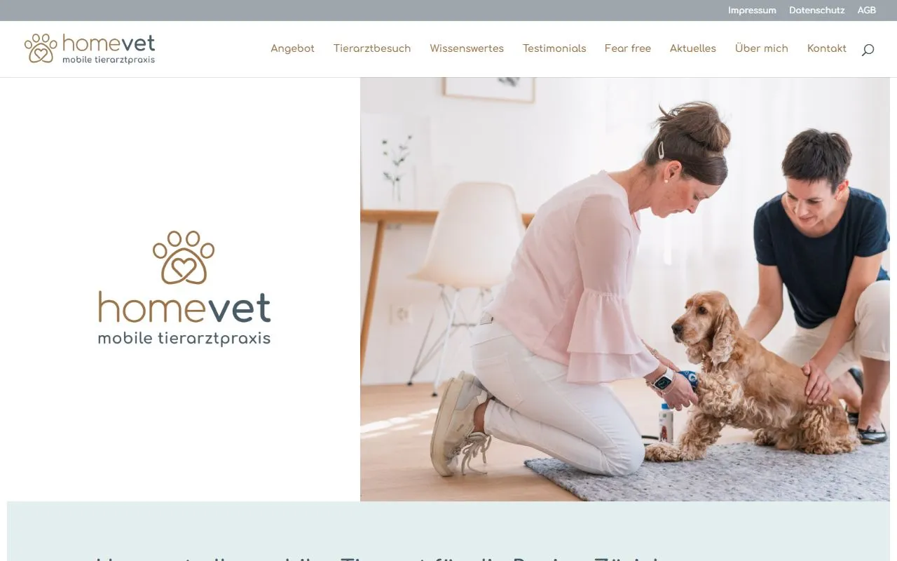 Homevet — Tierarzt in Greifensee, Zürich. 