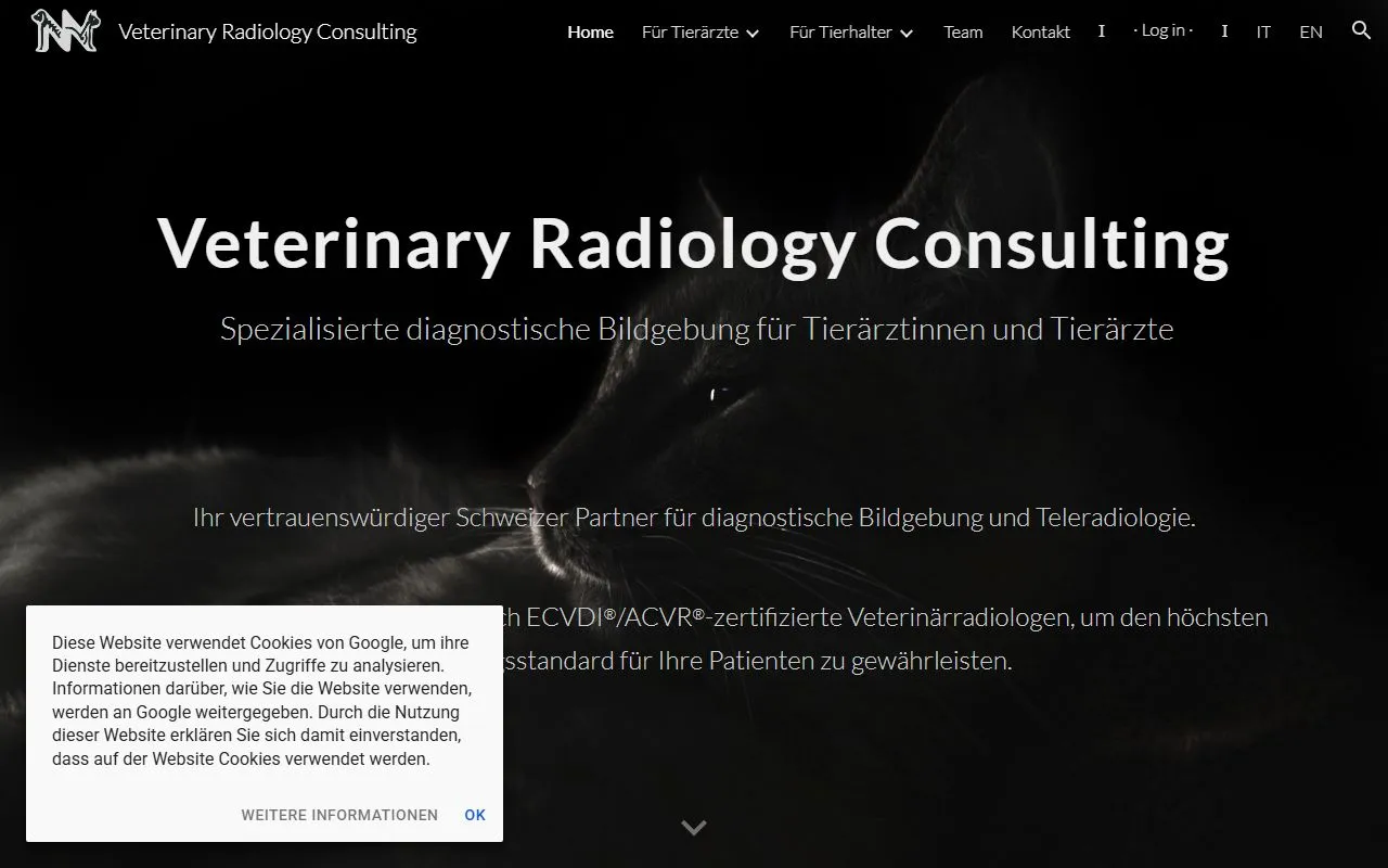 Veterinary Radiology Consulting Nico Mauri — Tierarzt in Rombach, Aargau. 