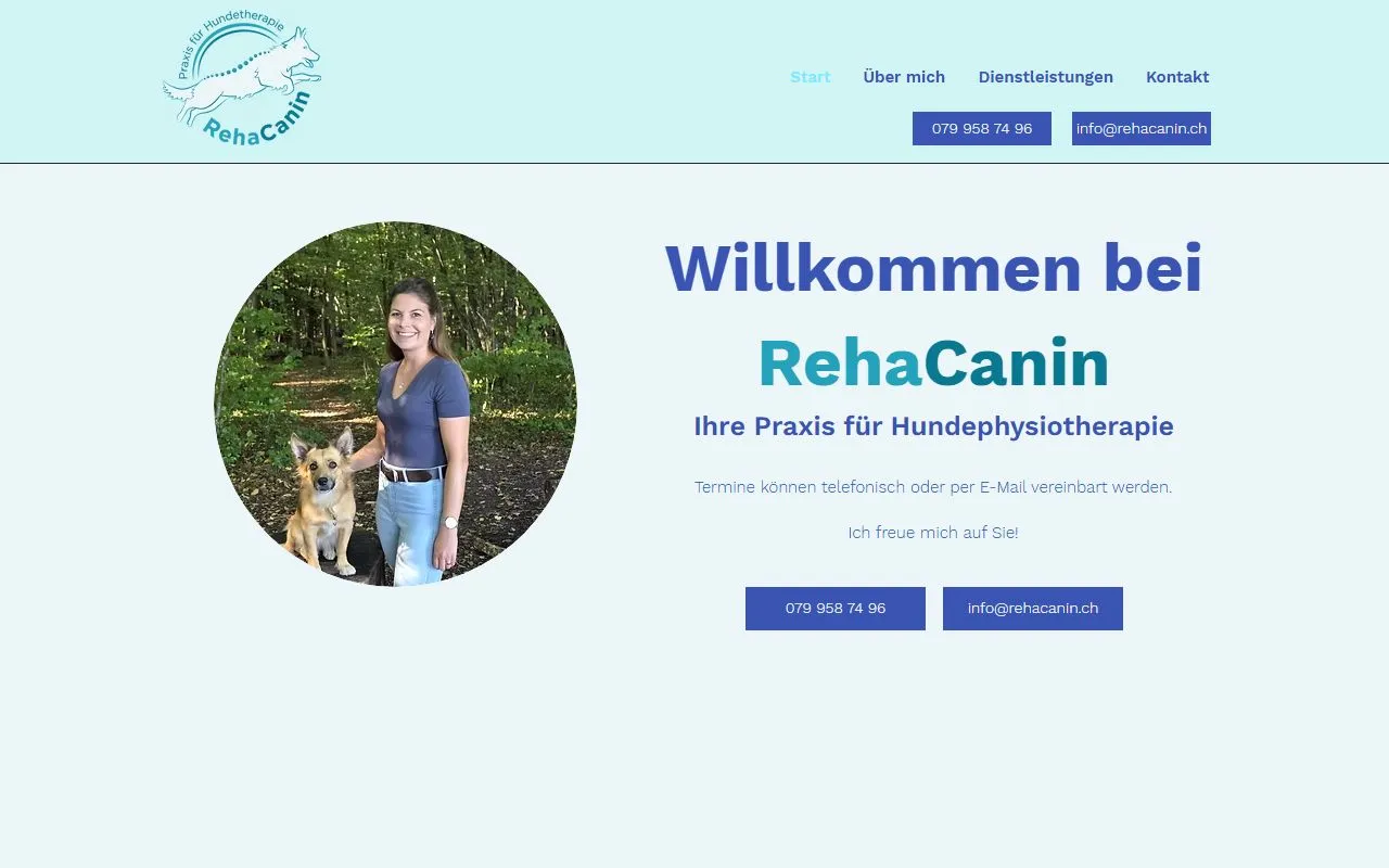 RehaCanin - Praxis für Hundetherapie Riedweg — Zoofachhandel in Birmenstorf, Aargau. 