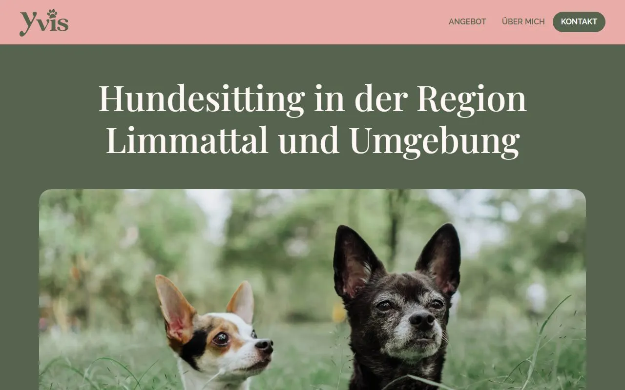 Yvis Hundesitting — Tierdienste in Schlieren, Zürich. 