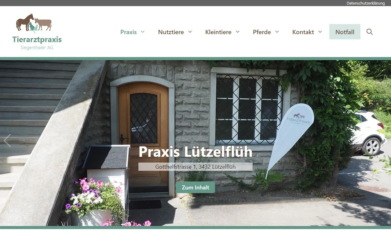 Siegenthaler Lilian — Tierarzt in Lützelflüh-Goldbach, Bern. 