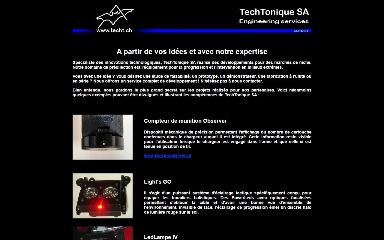 Techtonique Sa — Tierarzt in Cerniat, Freiburg. 