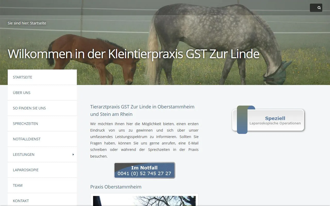 Keller Jean Philippe — Tierarzt in Stein am Rhein, Schaffhausen. 