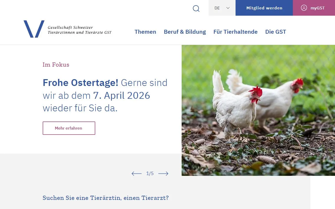 Societe Des Veterinaires Suisses Svs — Tierarzt in Bern, Bern. 