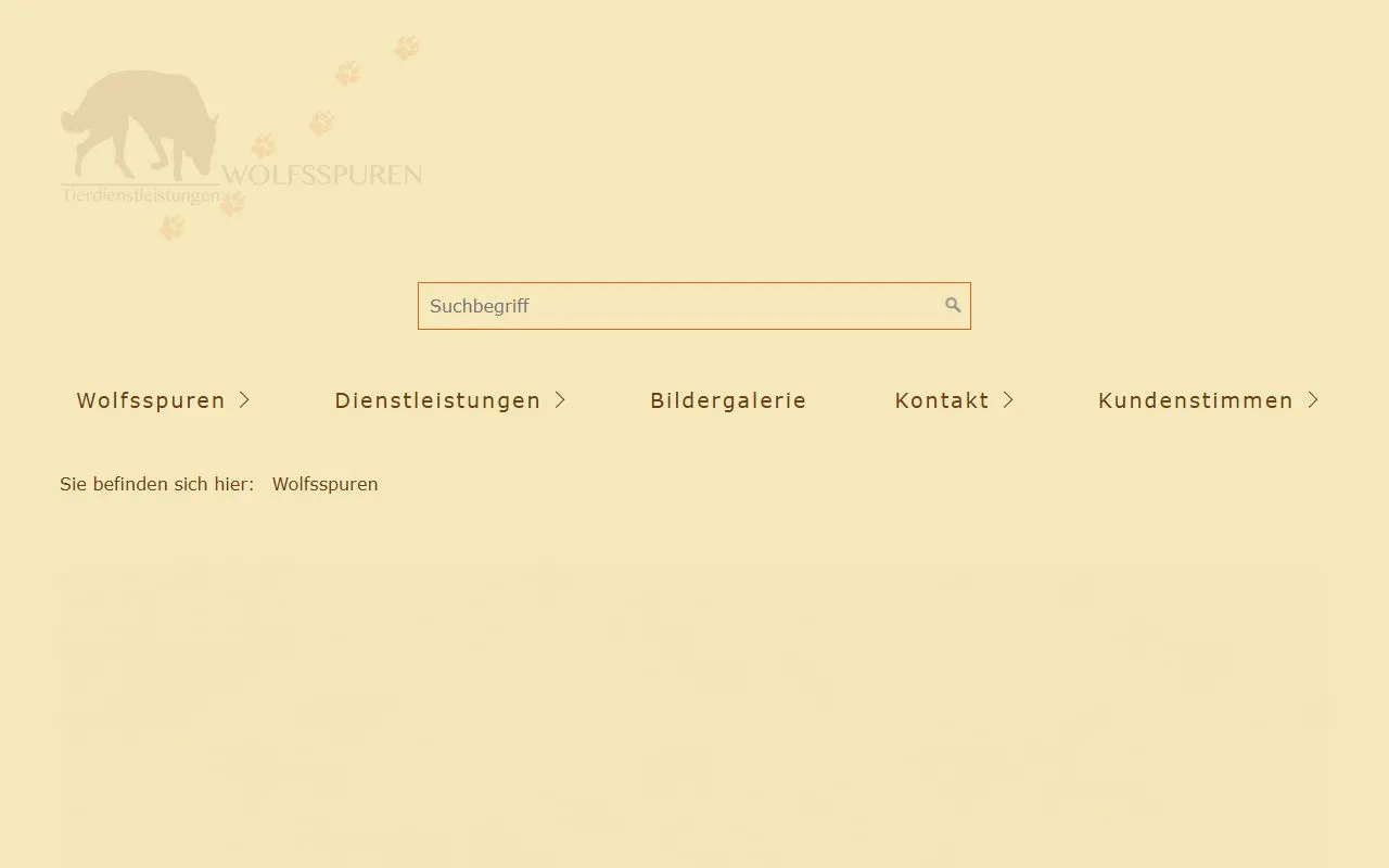 Wolfsspuren Tierdienstleistungen Region Winterthur — Katzenpension in Buch am Irchel, Zürich. 