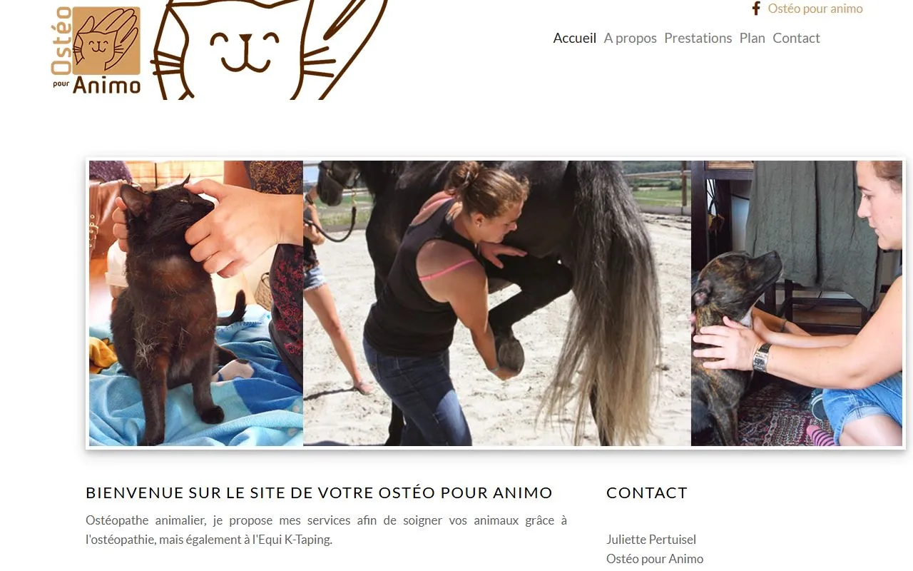 Ostéo pour Animo — Zoofachhandel in Cuarnens, Waadt. 