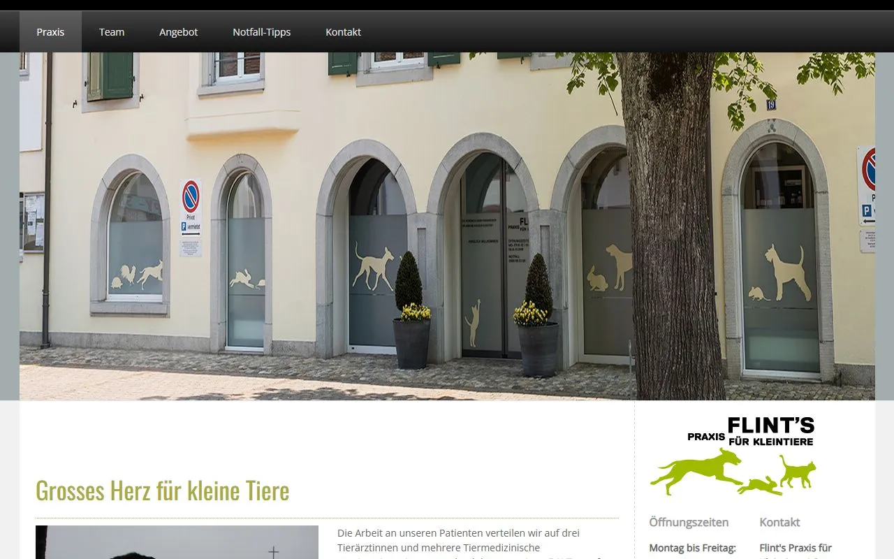 Dr. med. vet. Kleintierpraxis am Bahnhof GmbH — Tierarzt in Pratteln, Basel-Landschaft. Bewertung 5.0/5.