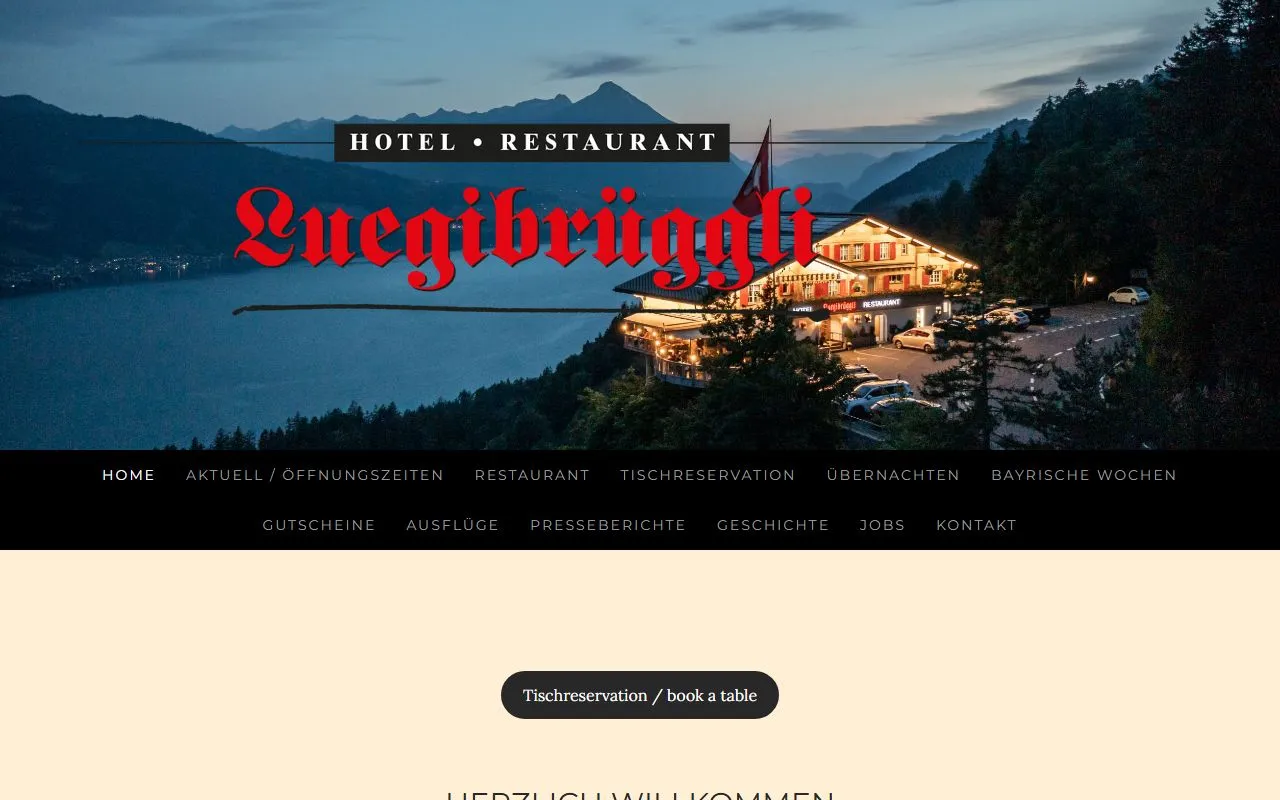 Hotel & Restaurant Luegibrüggli — Zoofachhandel in Unterseen, Bern. Bewertung 4.8/5.