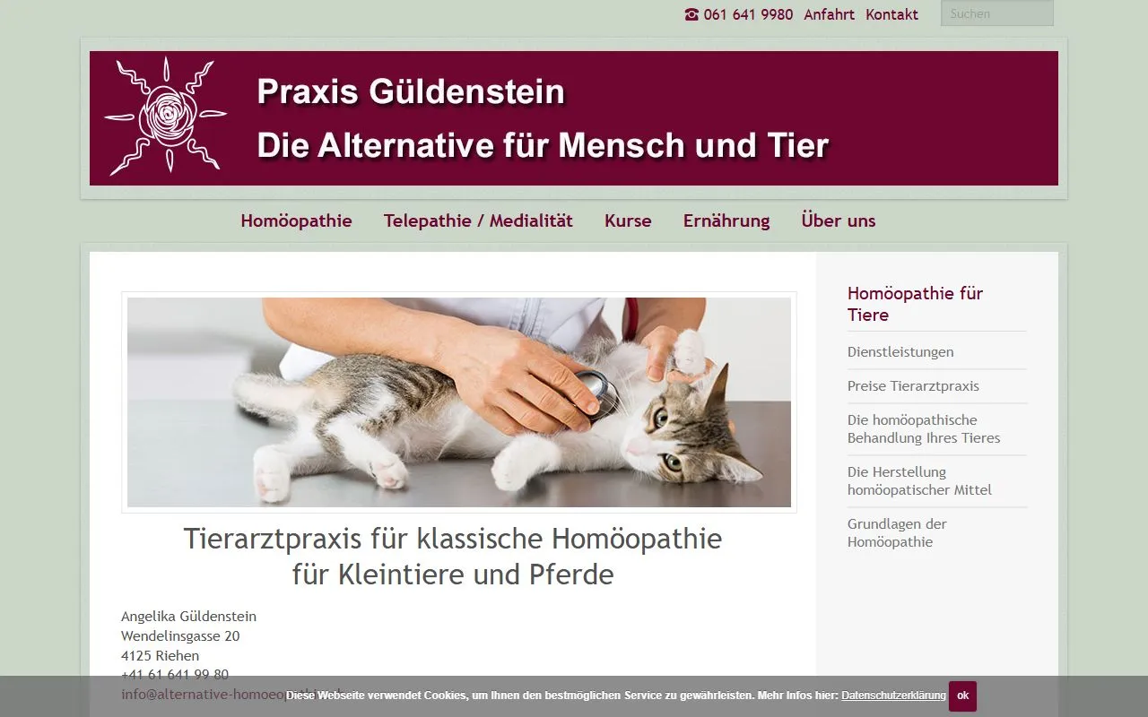 Angelika Güldenstein — Tierarzt in Riehen, Basel-Stadt. 