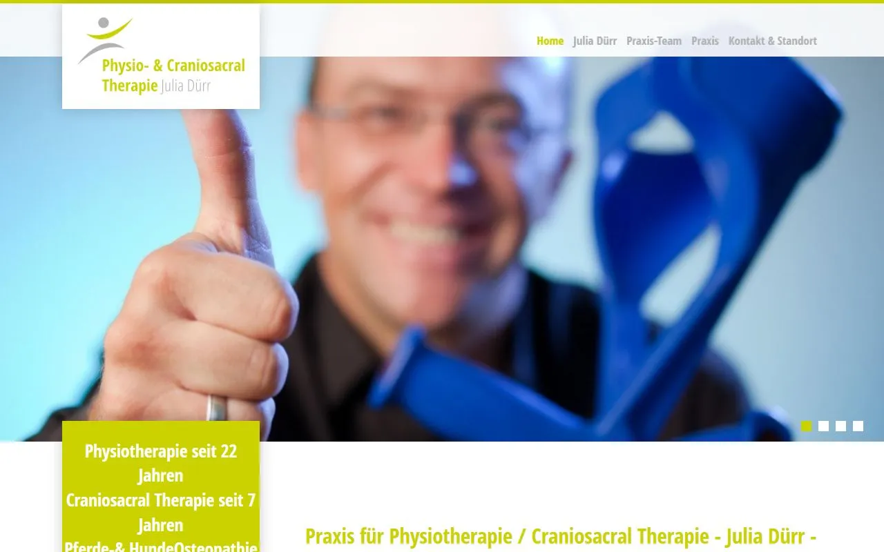 Physiotherapie Craniosacral Therapie Julia Duerr — Tierdienste in Rorschach, St. Gallen. 