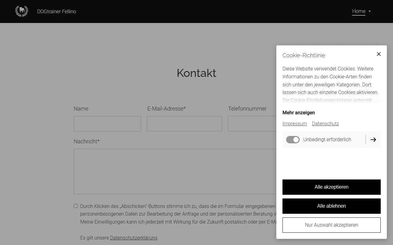 DOGtrainer Fellino — Zoofachhandel in Bassecourt, Jura. 